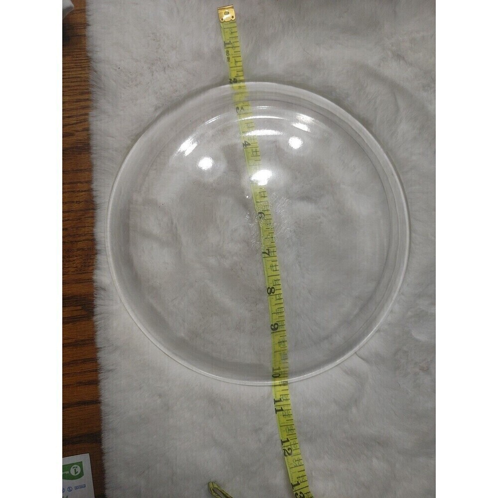 Vintage MCM Anchor Hocking Fire King Clear Glass Pie Plate Dish #459- Qty: 2 - Picture 6 of 7